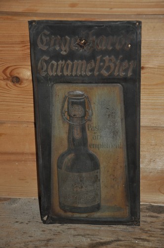 Altes blechschild 20er - blechschild,