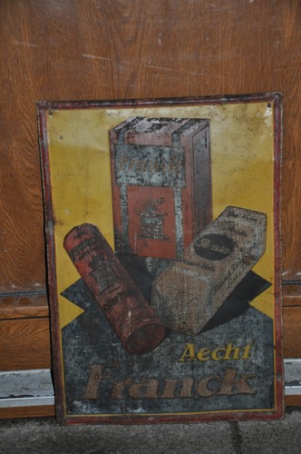 Altes blechschild 30er - altes, 20/30er