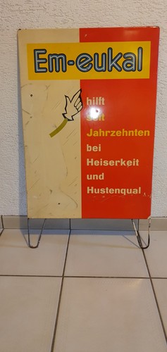 Altes blechschild eukal - altes,