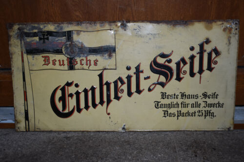 Altes blechschild deutsches - altes,