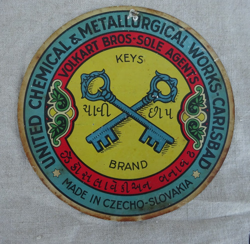 Altes blechschild united - altes,