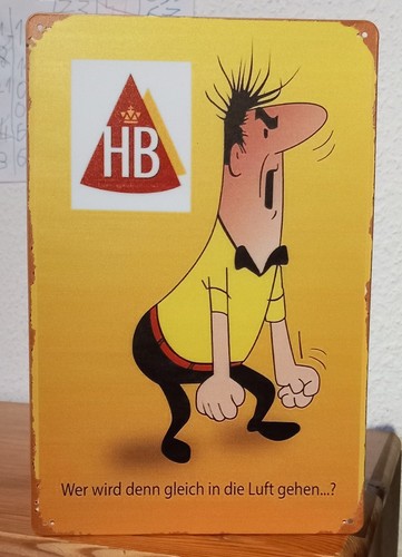 Blechschild alte haus - blechschild, hb