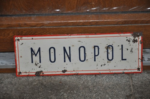 Altes blechschild 30er - altes,