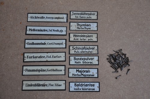 Konvolut altes blechschilder - konvolut,