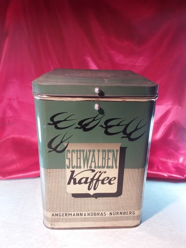Große blechdose schwalben - große,