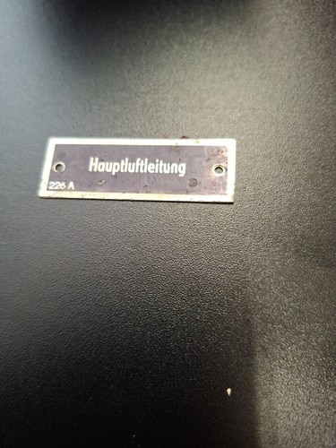 Altes kleines blechschild etwa - kleines,