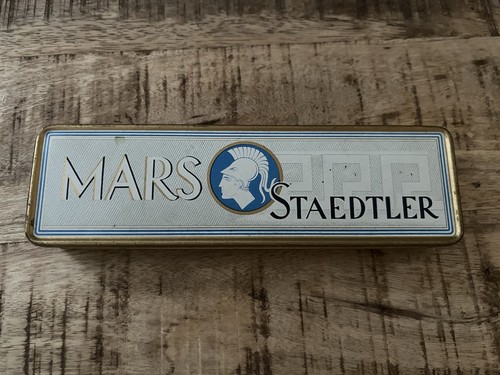 Alte mars staedtler blechdose - staedtler,
