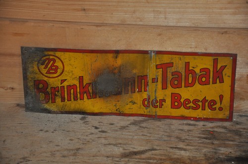 Altes blechschild 30er - altes,