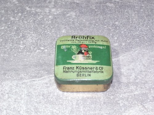 Kleine blechdose brühfix - kleine,