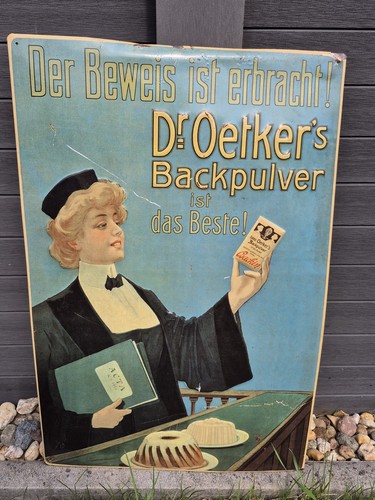Vintage altes blechschild - vintage,