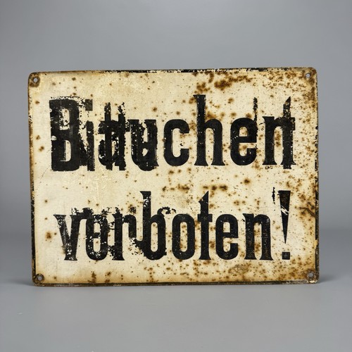 Altes schild rauchen - altes,