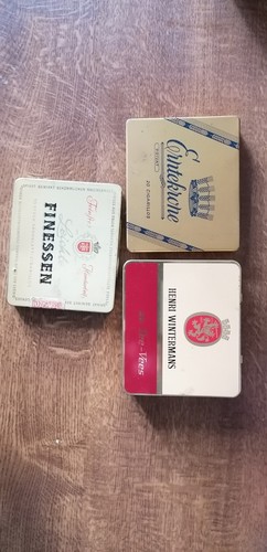 Alte blechdose zigarettendose - alte,