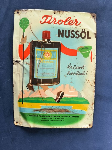 Altes blechschild tiroler - blechschild,