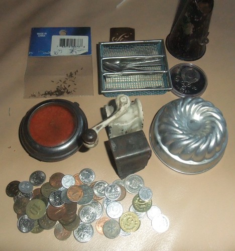 Konvolut alte blech und - alte,