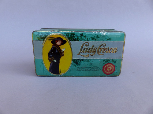 Alte blechdose 100 cigaretten - blechdose,