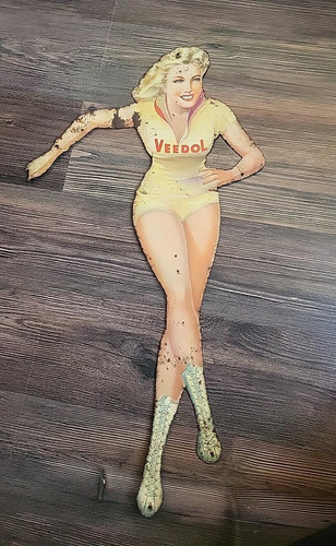 Veedol pin werbefigur - werbefigur, –