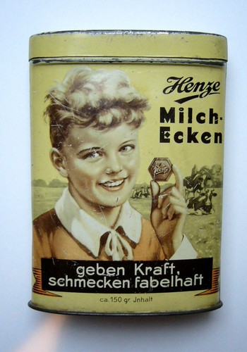 Alte blechdose henze - blechdose,