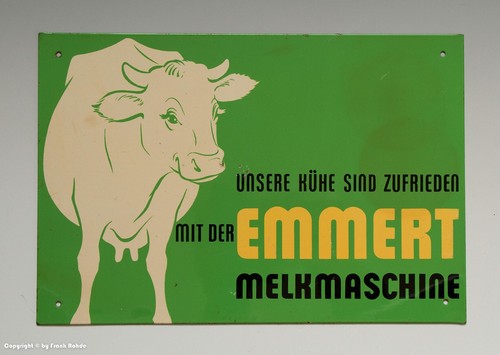 Altes blech türschild - altes,