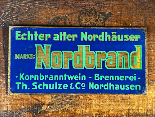 Blechschild echter alter - echter,